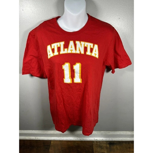 Atlanta Hawks Official Trae Young #11 Icon Swingman T-Shirt Youth XL - Picture 2 of 6